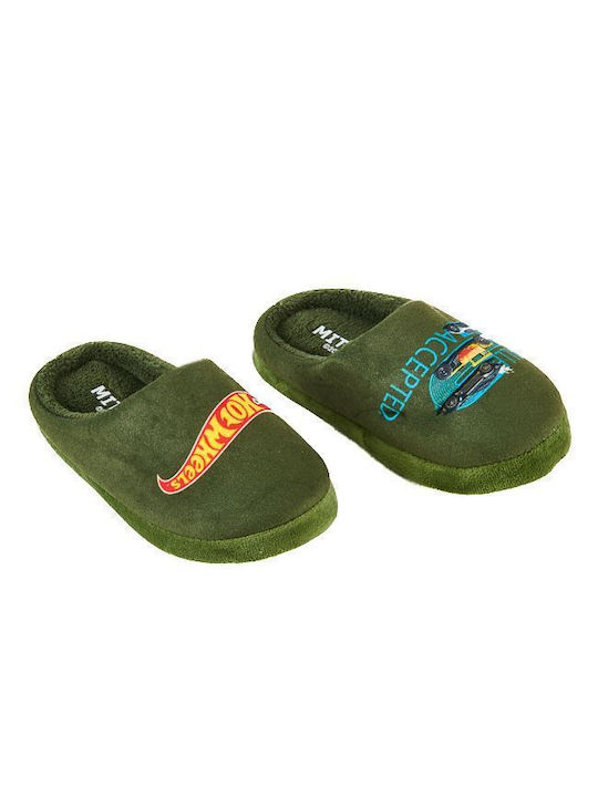 Mitsuko Kids Slippers Green