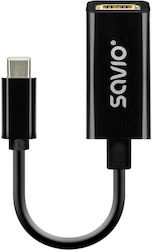 Savio USB-C male σε HDMI female