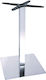 Pakketo Galax Aluminum Table Stand Silver Colour 45x45x72cm