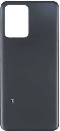 Κапак за замяна на батерията Черен за Xiaomi Redmi Note 12 5G