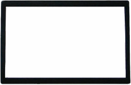 Armaturenbrett-Rahmen Schwarz 2DIN Bildschirm Soundsystem 177x102x5,5mm My-ctc-838