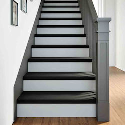 Stair Mats 8 Pcs Dark Brown 80x25x2 Cm Oak Wood...