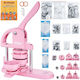 Vevor Knopfmaschine 3-in-1 Pink Slkxzj253258raqrev0