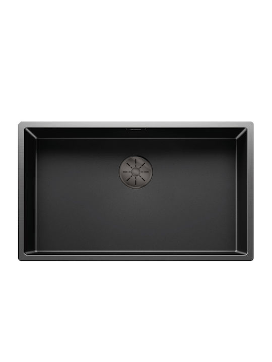 Blanco Claron 700-u Durinox 527835 Drop-In Sink Inox Satin W74xD44cm Gray