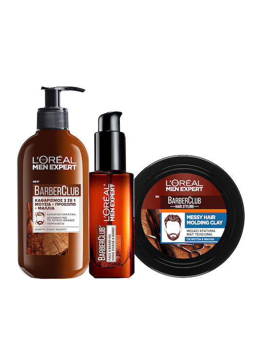 L'Oreal Paris Men Expert Barber Club Σετ Περιποίησης για Ενυδάτωση & Καθαρισμό Σώματος L'Oreal Paris Men Expert Barber Club Σετ Περιποίησης για Ενυδάτωση & Καθαρισμό Σώματος
