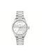 Philip Watch Ceas Barbatesc 39mm Baterie Cu Brățară Metalică Argintie