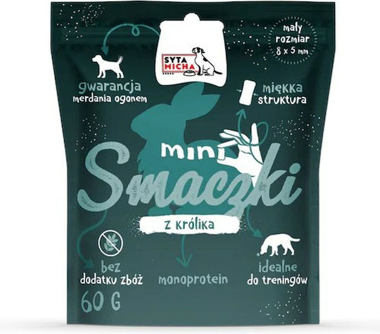 Syta Micha Treat for Puppies Gluten Free with Rabbit, Rabbit and Meat 60gr