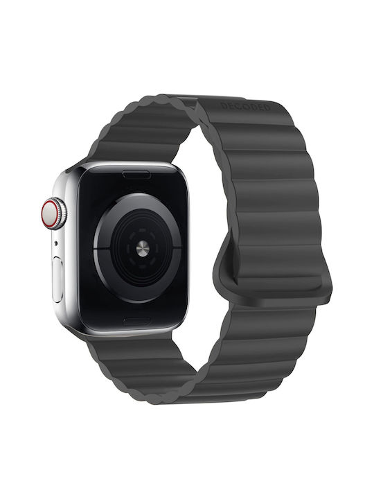 Decoded Λουράκι Σιλικόνης Μαύρο (Apple Watch 38/40/41/42mm)