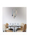 Viokef Honey Pendant Ceiling Light with GU10 Socket 80x80cm