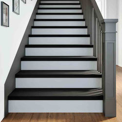 Stair Mats 8 Pcs Dark Brown 90x25x2 Cm Oak Wood...