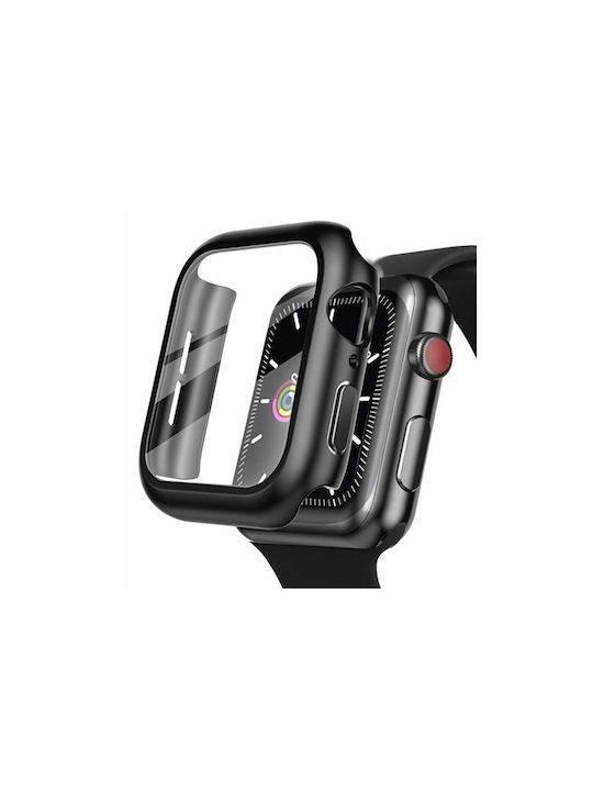 Пластмасов Калъф в Черен цвят за Apple Watch 46 мм