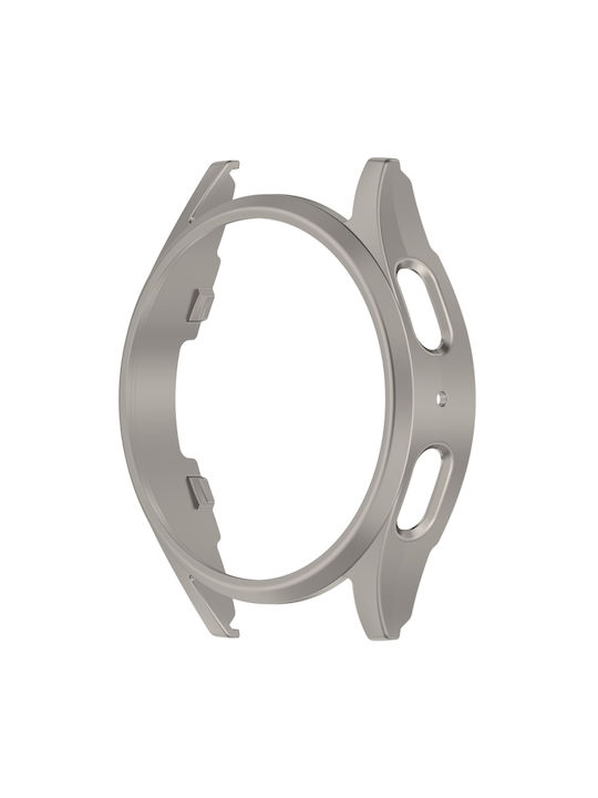 Plastic Case in Silver color for Samsung Galaxy Watch 7 44mm