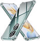 Techsuit Shockproof Clear Umschlag Rückseite Silikon Transparent (Samsung Galaxy S25 Plus - Techsuit)