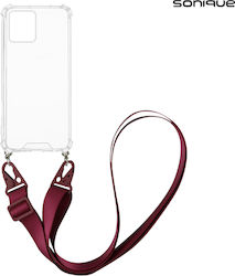 Silikonhülle Strap Sonique Armor Klar Motorola ...