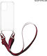 Silicone Case Strap Sonique Armor Clear Motorol...