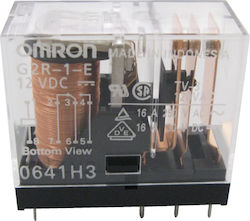 Omron Ρελέ 12V 16A επαφές SPDT 16A 250VAC (16A 30VDC) G2R-1-E-DC12