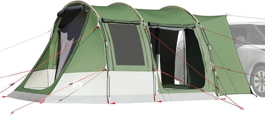vidaXL Σκηνή Camping Αυτοκινήτου Πράσινη για 2 Άτομα