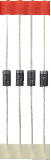 FR155 Diodă Rapid cu Tensiune 600V și Curent 1.5A 4buc 250nsec FR155G