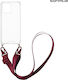 Silicone Case Strap Sonique Armor Clear Motorol...