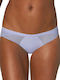 Sloggi Damenunterwäsche S Symmetry Low Rise Cheeky Himmelblau
