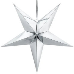 PartyDeco Αστέρι Ασημί