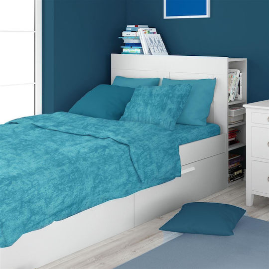 Dimcol Set Single 3pcs 160x240cm Premium Shadow 620 Turquoise