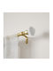Umbra Extendable Metallic Curtain Pole Pleat Single Φ2.5mm 107-305cm Gold