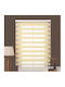 Tpster Roller Blinds Partial Blackout Beige W100xH180cm 36953