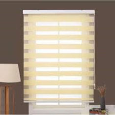 Tpster Roller Blinds Partial Blackout Beige W100xH180cm 36953