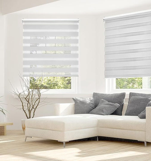 Tpster Roller Blinds Partial Blackout Width 100xHeight 180cm 36965 White Tpster Roller Blinds Partial Blackout Width 100xHeight 180cm 36965 White