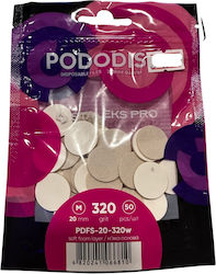 Staleks Σετ Φρέζα Τροχού Νυχιών Pododisc 50τμχ