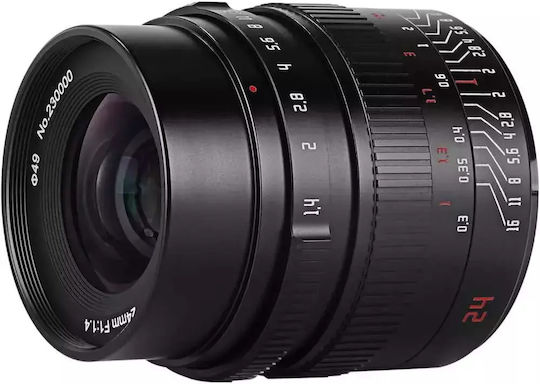 7artisans Crop Obiectiv Foto Photoelectric 24mm f/1.4 pentru Montura Magazin online Sony E Black