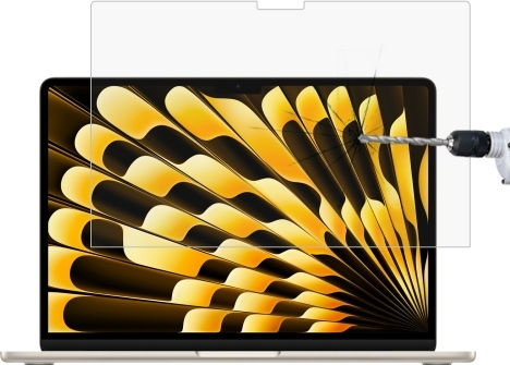 Macbook Air 13 2024 0,26mm 9h Surface Hardness Explosion-proof Tempered Glass Film