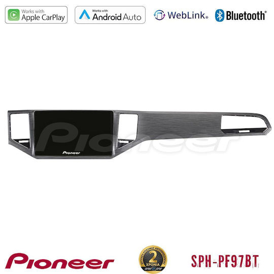 Pioneer Auto-Audiosystem für Volkswagen Sportwagen 2014-2020 (Bluetooth/USB/WiFi/GPS/Apple-Carplay/Android-Auto) mit Touchscreen 9"