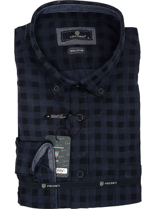Long-sleeved Shirt Navy, Indigo