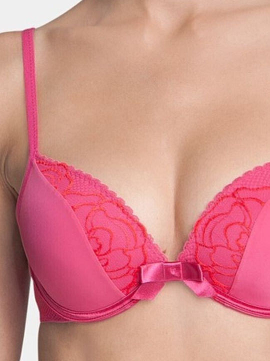 Triumph Push Up Σουτιέν Ενίσχυση Φούξια Φούξια