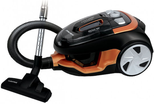 Albatros Golden 91 Eco Aspirator 900W cu bol 5lt Portocalie