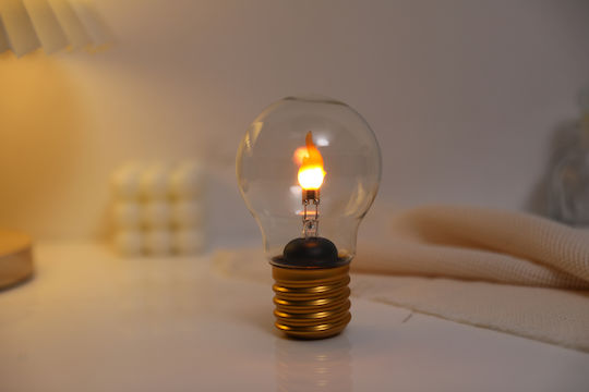 I-Total Φωτιστικό Θερμό Λευκό Flame Light