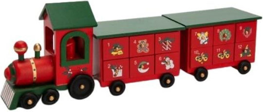 Trademarkt Weihnachtliche Holz Figur Zug Höhe 46cm