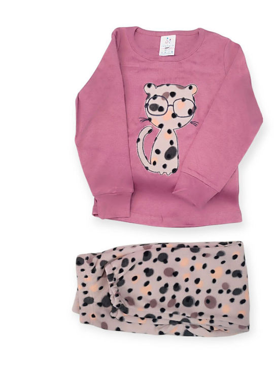 Natura Kids' Pajamas Winter Rotten Apple, Powder