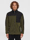 Herren Fleecejacke Khaki