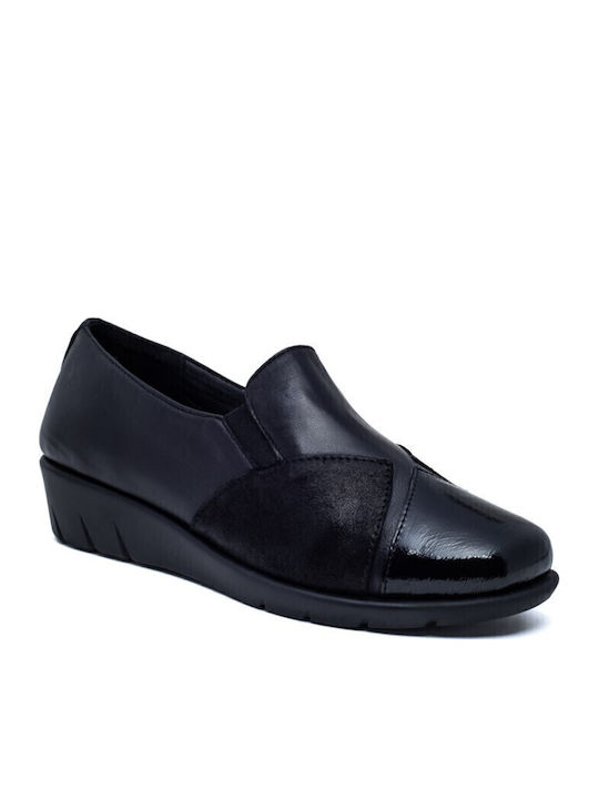 Mocasini dama în culoarea Negru