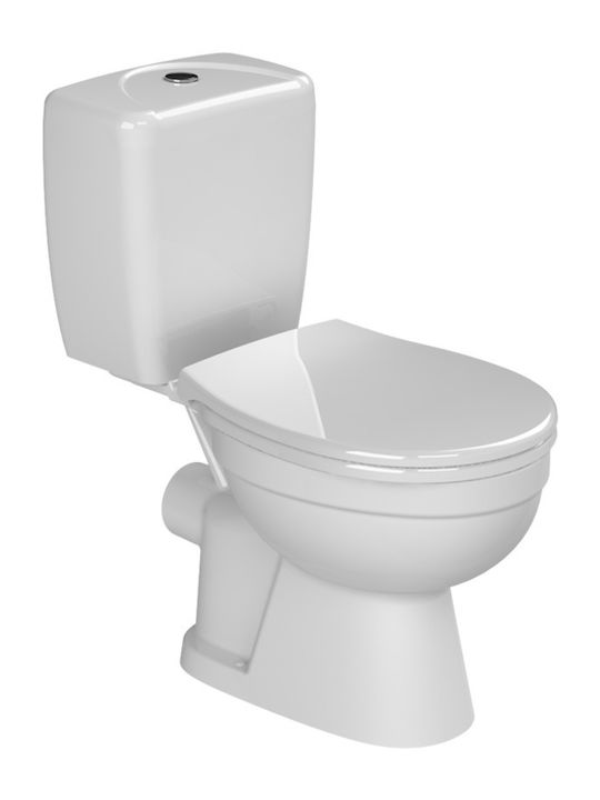 Cerastyle Lila Stehende Toilette mit Spülung mi...
