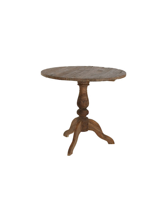 Side Table L80xW80xH75cm. Natural