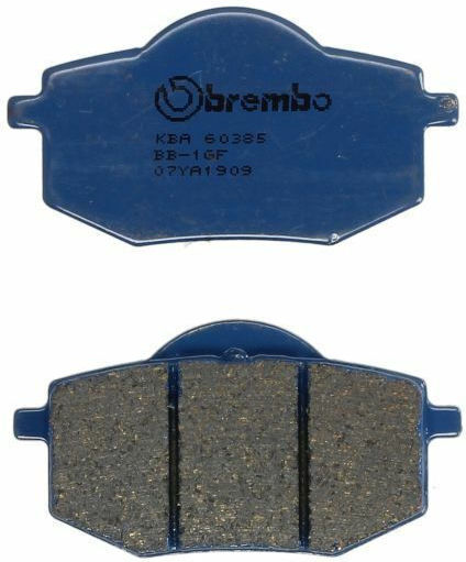 Brembo Front Road Brake Pads Carbon Ceramic9 42.5x79.9x10mm Yamaha Xv 535 1988-1994