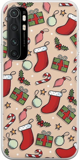 Süße Weihnachts-Xiaomi Mi Note 10 Lite Flexible TPU Transparente Silikonhülle
