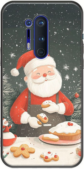 Santa Pastry Oneplus 8 Pro Negru TPU Silicon Negru