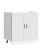 Sink Cabinet White 80x46x81.5pcs