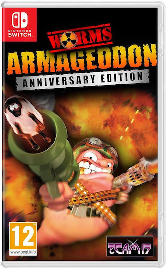 Worms Armageddon Anniversary Edition Switch Game