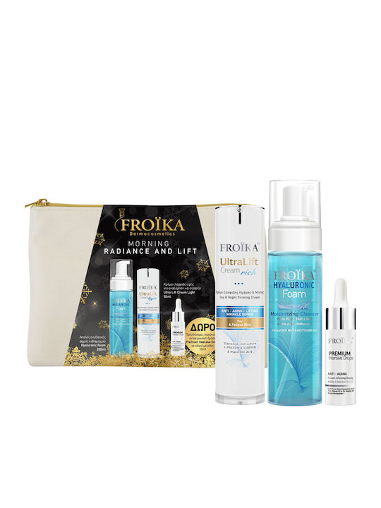 Froika Morning Radiance And Lift Комплект за грижа за кожата за Против стареене, Акне & Стягане на кожата 4бр